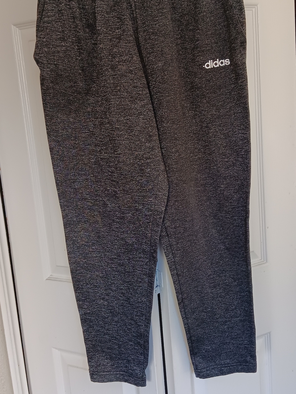 adidas Kids Charcoal Heather Joggers